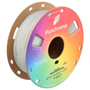 Filament Polymaker Panchroma PLA Matte Muted White (alb) 1kg