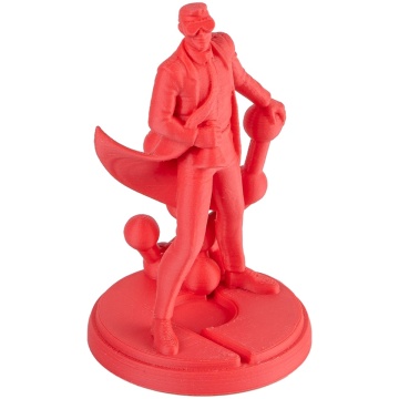 Statueta Polyman printata 3D din filament Polymaker Panchroma PLA Matte Pastel Watermelon (roz) 1kg - Filamente3D.ro