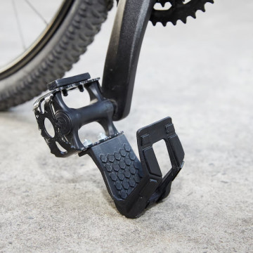 Suport pedala bicicleta printata 3D din filament Polymaker PC-ABS Black (negru)1kg - Filamente3D.ro