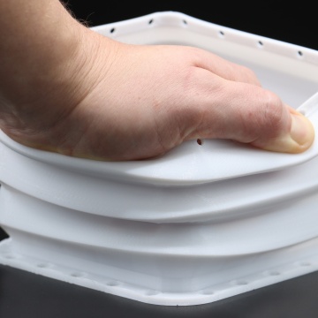 Detaliu amortizor printat din filament Polymaker PolyFlex TPU95A HF White 1kg - Filamente3D.ro