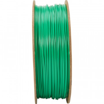 Vedere laterala rola filament Polymaker PolyLite PETG Green (verde) 1kg - Filamente3D.ro