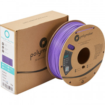 Filament Polymaker PolyLite PLA PRO Purple (violet)1kg - ambalaj si rola - Filamente3D.ro