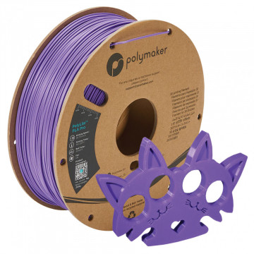 Forma printata 3D din filament Polymaker PolyLite PLA PRO Purple (violet)1kg si rola - Filamente3D.ro