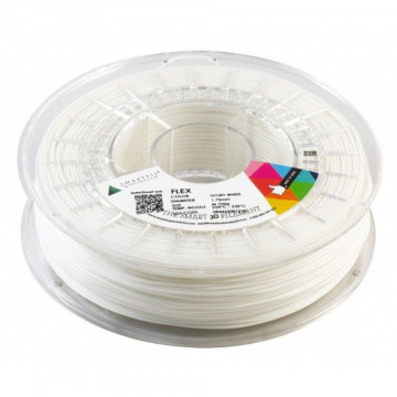 Filament SmartFil Flex - TPU 93A - Ivory White (alb) 750g