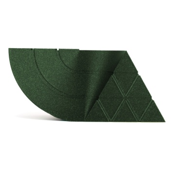 Mostra printata din filament SmartFil PLA Glitter Dark Green (verde) 1kg - Filamente3D.ro