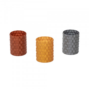 Vaze printare 3D din filament Smart Materials 3D SmartFil PLA Silver (argintiu) 1kg si din alte culori - Filamente3D.ro