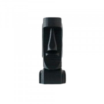 Statueta printata 3D din filament SmartFil PLA True Black (negru) - RAL 9004 - 1kg - Filamente3D.ro