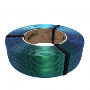 Rezerva de filament 1.75 mm FormFutura Refill High Gloss PLA - ColorMorph Blue&Green (albastru si verde) 750g