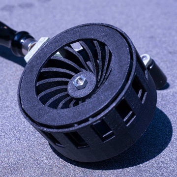 Turbina printata din rezerva de filament 1.75mm FormFutura CarbonFil CF03 Black (negru) 1kg - Filamente3D.ro