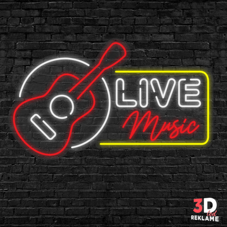 Neon flex nf08 Live music 70x42cm
