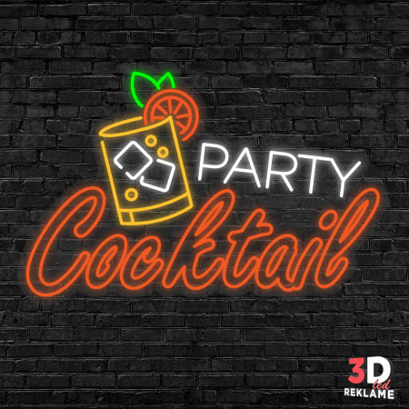 Neon flex nf09 Coctail party70x45cm