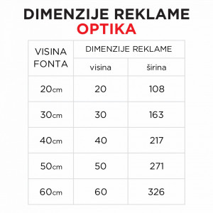 Svetleća reklama OPTIKA - Img 2