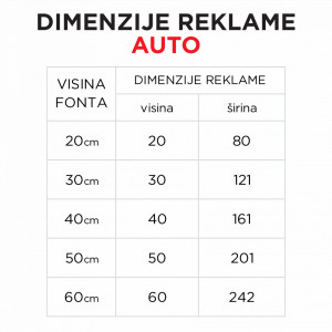 Svetleća reklama AUTO - Img 2