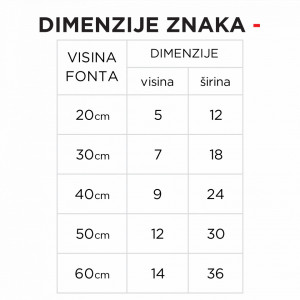 Svetleći znak crta - - Img 3