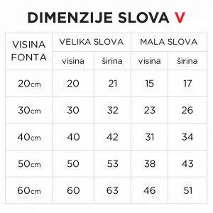 Svetleće slovo V - Img 4