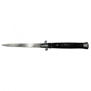 Briceag automat, Italian Blade, Stiletto, otel inoxidabil, 22.5 cm