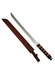Sabie maner cu impletitura, 70 cm, teaca inclusa
