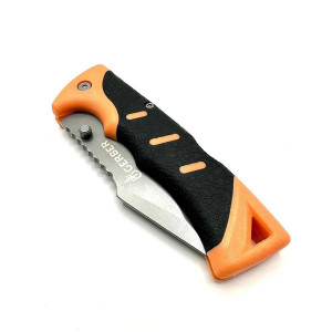 Briceag Manual Bear Grylls Survival, 22cm, Husă cu Prindere Curea,negru cu portocaliu - Img 3