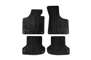 Гумени патосници Gledring за Audi A3 2003-2011 3-5 врати 4 дела црни - Img 2