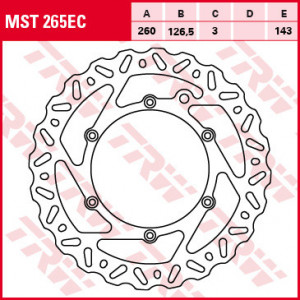 ДИСК ЗА СОПИРАЊЕ TRW MST265EC