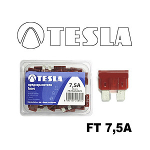 Осигурувачи FT00 - 7,5A - TESLA (50 парчиња)