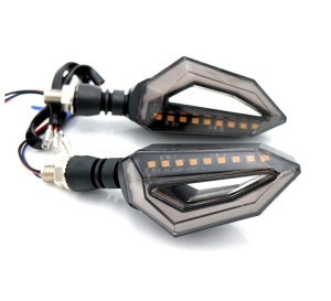 Универзални жмигавци со LED 2бр. к-т