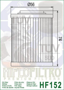 ФИЛТЕР ЗА МАСЛО HIFLOFILTRO HF152 - Img 2