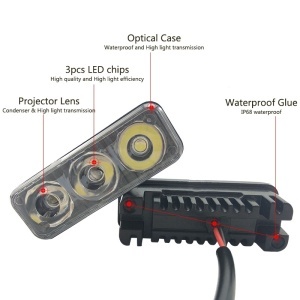 Халогени LED -DRL- дневни светла, сет од 2 парчиња - Img 5