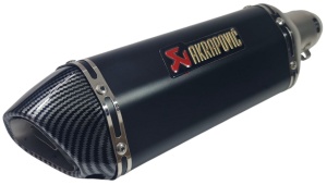 Аулспух AKRAPOVIC - Black+Carbon - Img 5