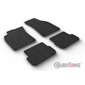 Гумени патосници Gledring за AUDI A6 2005 - 2010 AVANT - AD 002