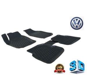 Гумени патосници PERFLEX 3D-VW Polo Sedan 2009-2017