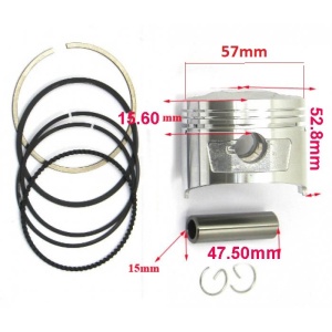 Клип, карики, болцна на клип 57 mm CB125/+0,50/
