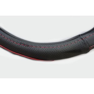 Навлаки на воланот ( B578 ) - M Black + Red (37 - 39 см) - Img 2