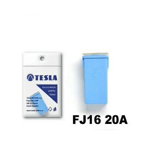 Осигурувачи FJ16 20A - TESLA (5 парчиња)