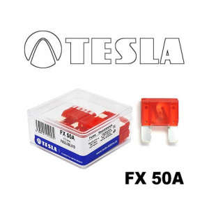 Осигурувачи FX00 MAXI - 50A - TESLA (10 парчиња)