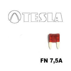 Осигурувач FN00 mini 7.5A - TESLA (1 парче)