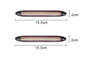 LED /дневна/ СВЕТЛИНА + светло за трчање 15,5 см - Img 3