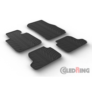 Гумени патосници Gledring за Bmw Ser. 2 F22 Coupe 2014