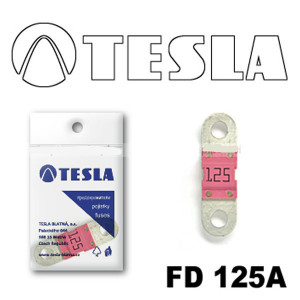 Осигурувачи FD 125A - TESLA (10 парчиња)