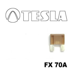 Осигурувач FX00 MAXI 70A - TESLA (1 парче)