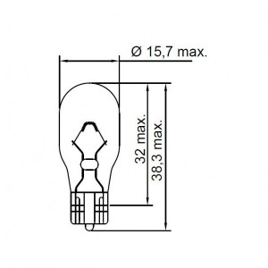 Сијалица 12V 16W - B66101 - Tesla - Img 2