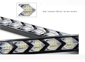 LED /дневна/ светлина + светло за трчање 32 см - Img 4