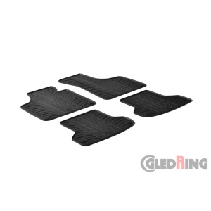Гумени патосници Gledring за Audi A3 05/2003-08/2012 3-5 врати