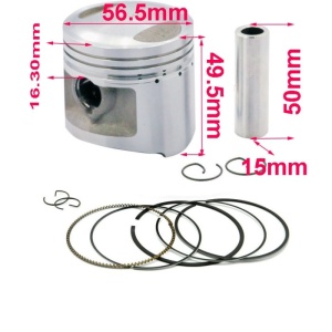 Клип, карики, болцни на клип 56,5 mm CG125