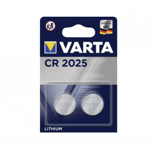 Литиумски батерии Varta CR2025 - 3V - (2 парчиња)