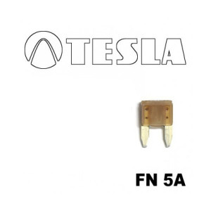 Осигурувач FN00 mini 5A - TESLA (1 парче)