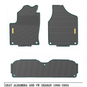 Патосници за VW SHARAN , SEAT ALHAMBRA 1996 - 2010 3 pcs -- DZ 021f