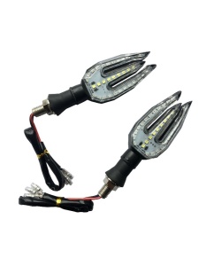 Универзални жмигавци со LED 2бр. к-т