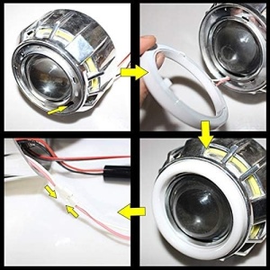 Ангелски очи LED-неонски Ø 90 - Img 4