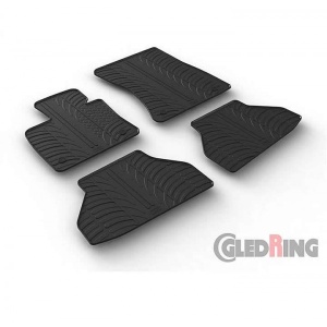 Гумени патосници Gledring за BMW X6 2008-2014 (automatic)